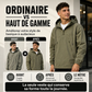 Anorak à capuche décontracté coupe-vent pour homme
