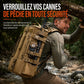 Sac à dos de pêche extérieur pour homme, sac de voyage multifonction à grande capacité avec porte-canne, sac pour matériel de pêche aux leurres