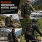 Sac à dos de pêche extérieur pour homme, sac de voyage multifonction à grande capacité avec porte-canne, sac pour matériel de pêche aux leurres