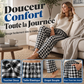 Pantalon droit à carreaux décontracté pour femme