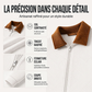 Veste décontractée pour homme à col tailleur en tissu gaufre