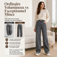 Jean large femme doublé chaud