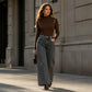 Jean large femme doublé chaud