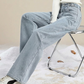 Jean large femme doublé chaud