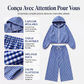 Ensemble 2 pièces à capuche vichy pour femme
