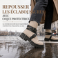 Bottines pour femme à bout rond avec bride à boucle, talon moyen épais et plateforme