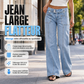 Jean à jambes larges flatteur