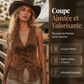 Gilet vintage à col V à franges pour femme