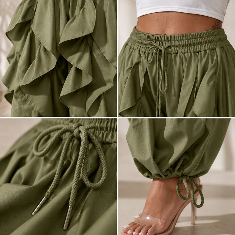 Pantalon jogger cargo élégant