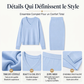 Ensemble sweatshirt épaules dénudées et robe camisole pour femme