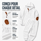 Ensemble sweat à capuche texturé et pantalon de survêtement pour homme