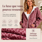 Sweat à capuche zippé à imprimé léopard pour femme