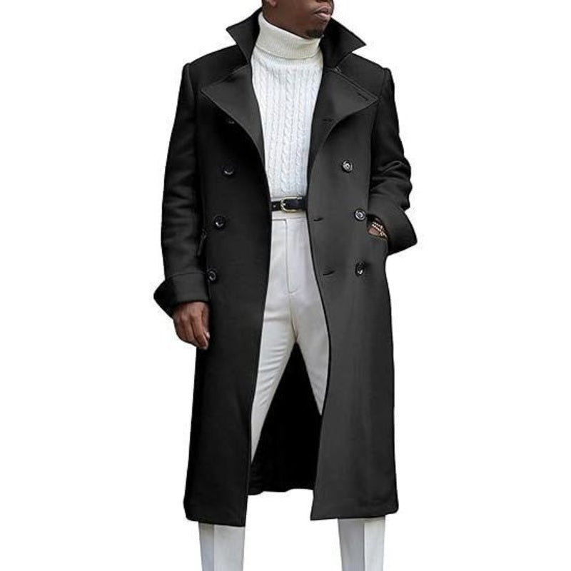 Manteau élégant, raffiné et chaud pour homme