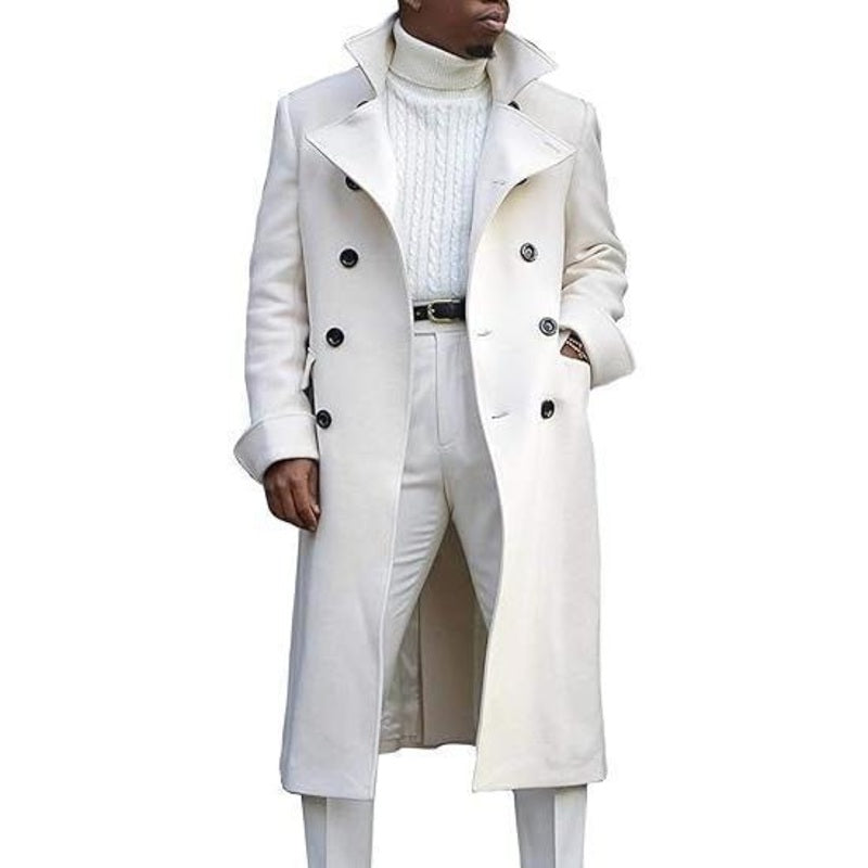 Manteau élégant, raffiné et chaud pour homme