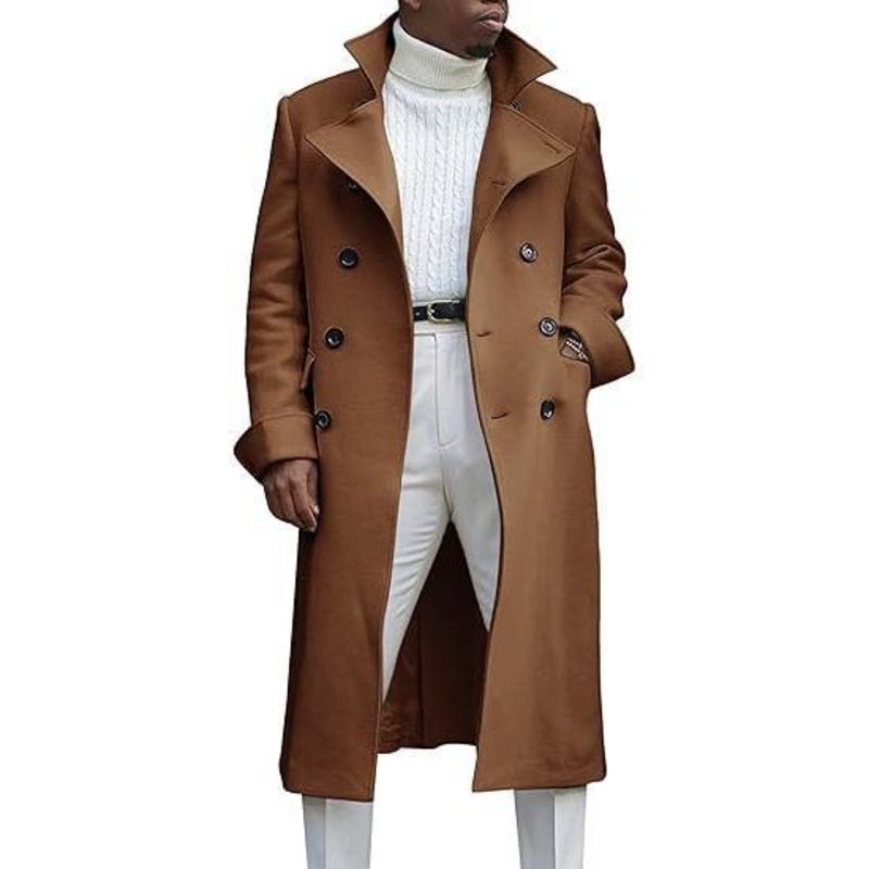 Manteau élégant, raffiné et chaud pour homme