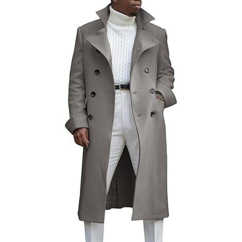 Manteau élégant, raffiné et chaud pour homme