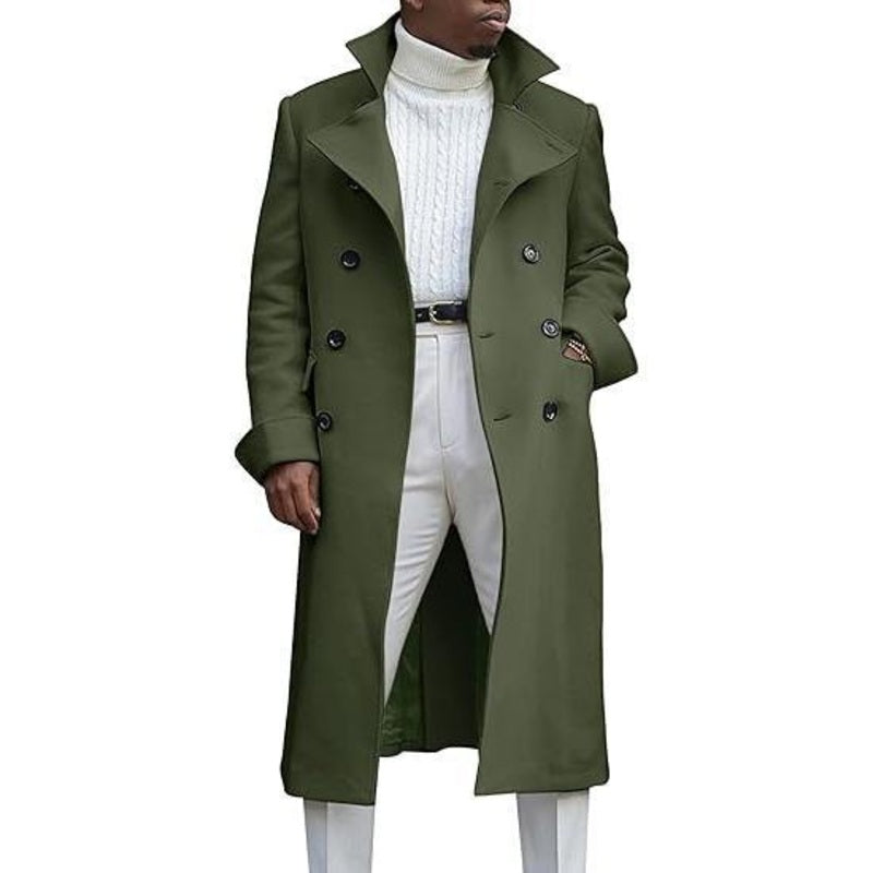 Manteau élégant, raffiné et chaud pour homme