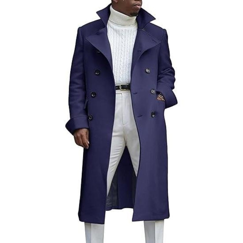 Manteau élégant, raffiné et chaud pour homme