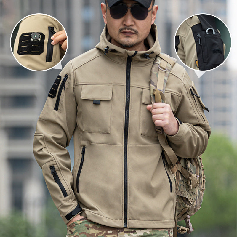 🔥vente à chaud🔥Veste tactique chaude et épaisse pour hommes Vêtements d'alpinisme