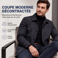Trench imperméable mi-long pour homme