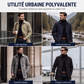 Trench imperméable mi-long pour homme