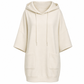 Sweat à capuche décontracté pour femme, couleur unie
