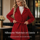 Manteau ajusté élégant à boutonnage simple pour femme