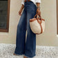 👖 50% DE RÉDUCTION 🌸 Jean droit stretch femme taille haute – Denim confortable & coupe flatteuse – Idéal pour un look casual ou chic au quotidien – bouge avec vous toute la journée ✨🌿