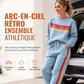 Ensemble 2 pièces décontracté pour femme : sweat à capuche et pantalon de survêtement