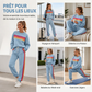 Ensemble 2 pièces décontracté pour femme : sweat à capuche et pantalon de survêtement