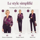 Ensemble de tailleur de bureau élégant 3 pièces pour femme