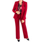 Ensemble de tailleur de bureau élégant 3 pièces pour femme