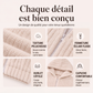Veste à capuche en peluche double face pour femme