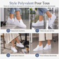Chaussures à enfiler en cuir souple pour femmes, à semelle plate antidérapante avec rehausse invisible