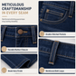 Women's High Waist Stretchy Denim Pants