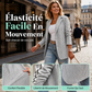 Blazer pour femme en maille torsadée avec bande latérale