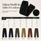 Pantalon large décontracté de mode pour femme, couleur unie