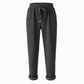 Pantalon large décontracté de mode pour femme, couleur unie