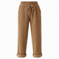 Pantalon large décontracté de mode pour femme, couleur unie
