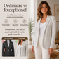 Blazer décontracté pour femme, devant ouvert