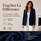 Blazer décontracté pour femme, devant ouvert