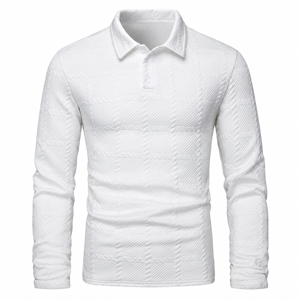 Sweat-shirt décontracté à manches longues pour homme
