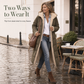 Reversible Hooded Padded Slim-Fit Coat