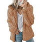 Veste polaire à capuche et à fermeture éclair pour femme