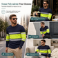T-shirt décontracté à manches longues pour homme