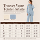 Ensemble élégant pour femme : pull à col roulé et pantalon large