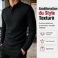 Sweat léger à manches longues texturé pour homme