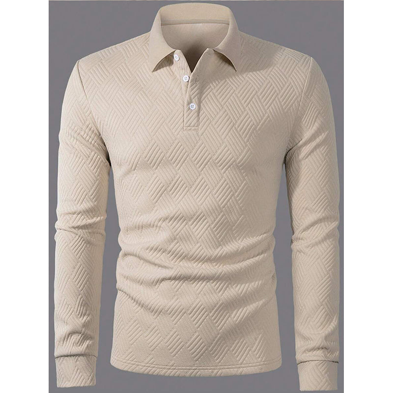 Sweat léger à manches longues texturé pour homme