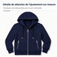 Sweat à capuche premium pour femme avec fermeture éclair sur toute la longueur et poches zippées