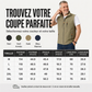 Gilet de plein air décontracté pour homme à col montant